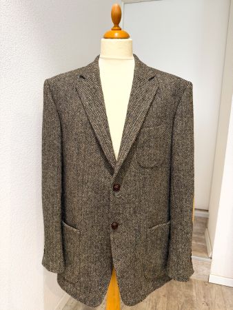 Originales Harris Tweed Sakko Gr. 54 – 100% Schurwolle
