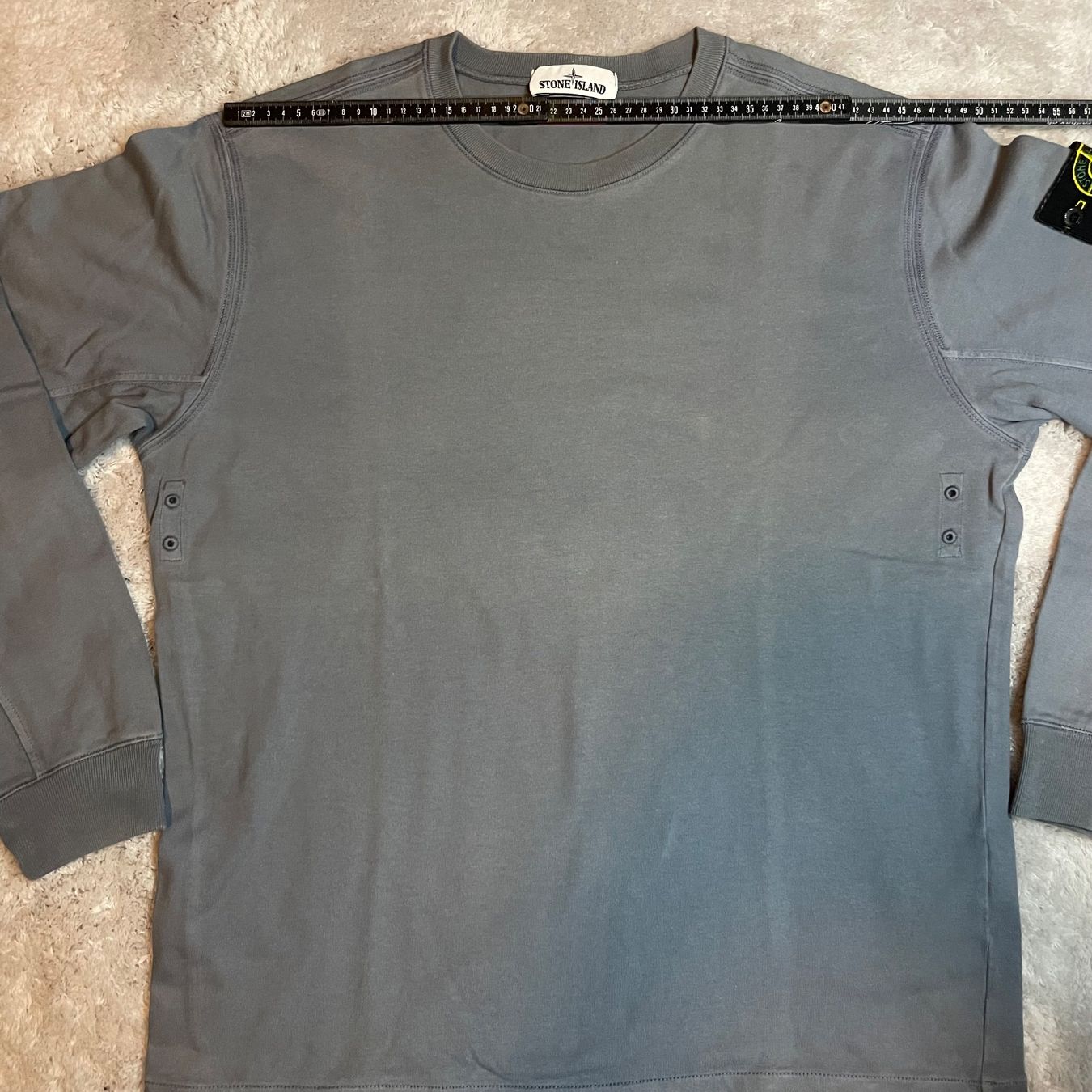 Stone Island Maglioni & Felpe: Stone Island Pullover Grau L Sweatshirt Logo Patch – Usato da Bubikon venduto da SwissSecondLife 3
