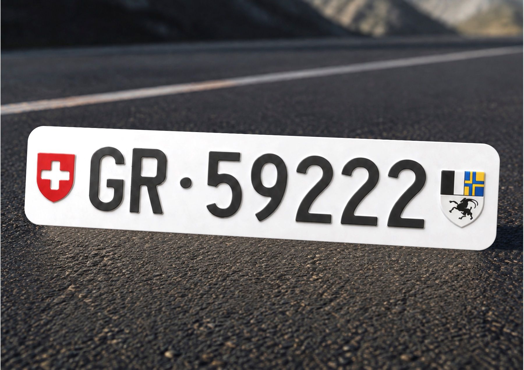 Schilder: GR-Autonummer/Kontrollschild – Gebraucht aus Chur von autonummer-gr.ch