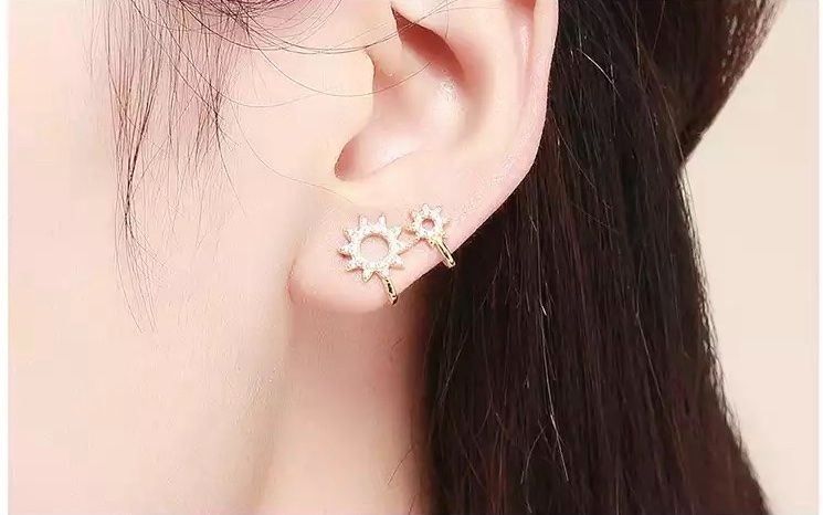 Orecchini pendenti & Orecchini a lobo: ear cuffs – Nuovo e nell'imballaggio originale da St. Gallen venduto da yatoot26 5