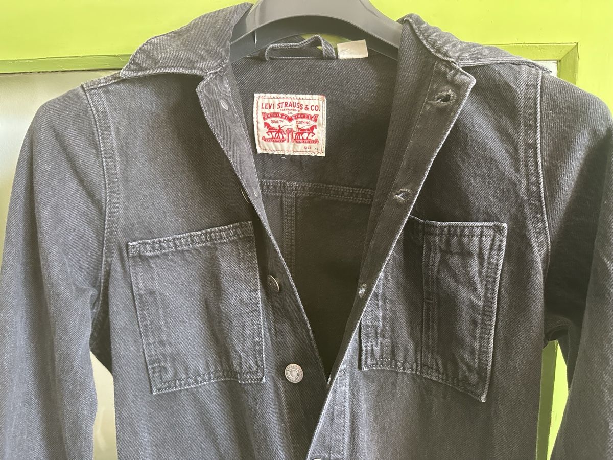 Levi's Tute: Levi's Jeans Overall, dunkelgrau, Grösse S – Usato da Villmergen venduto da bubblevintage 1