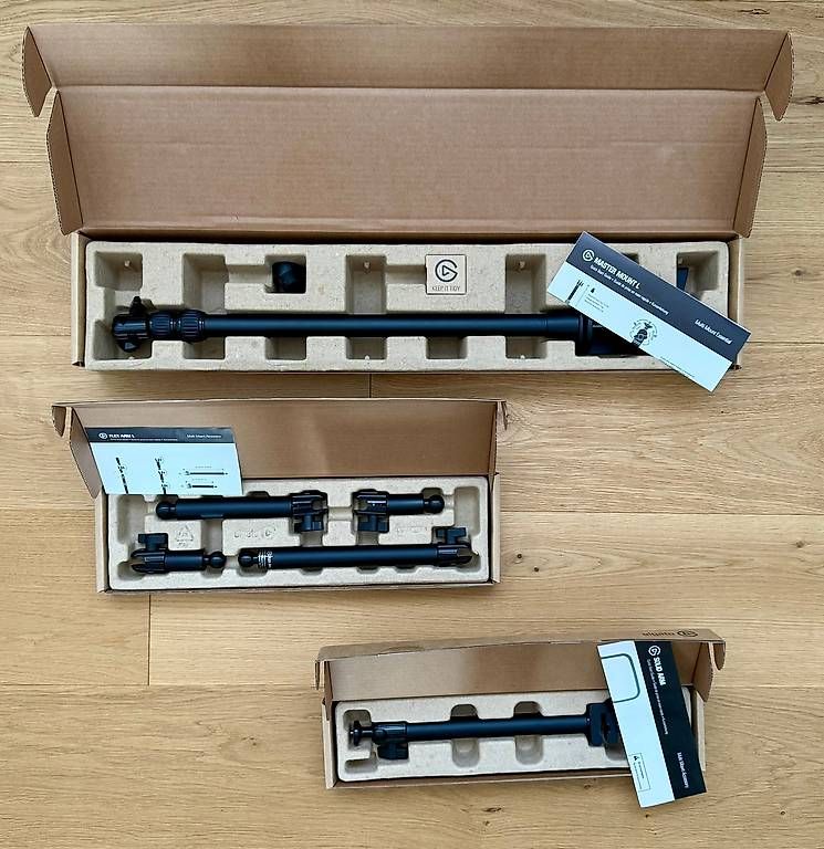 Wandhalterungen: 2 x Elgato Key Light Set & Master Mount, Flex Arm, Solid Arm – Gebraucht aus Sattel von ErikCs 3