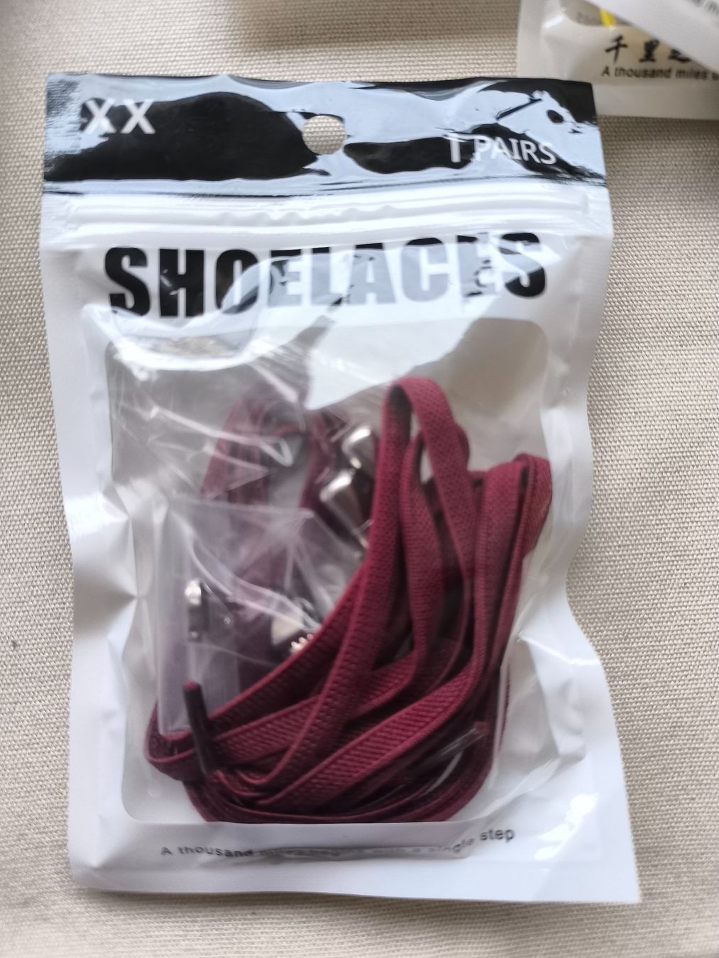 Altro in  Abbigliamento & Accessori: Flacker Weinfarbe elastische Schnürsenkel mit Schraub‪‪ – Nuovo e nell'imballaggio originale da Oensingen venduto da Outlet_Super_Sale 1