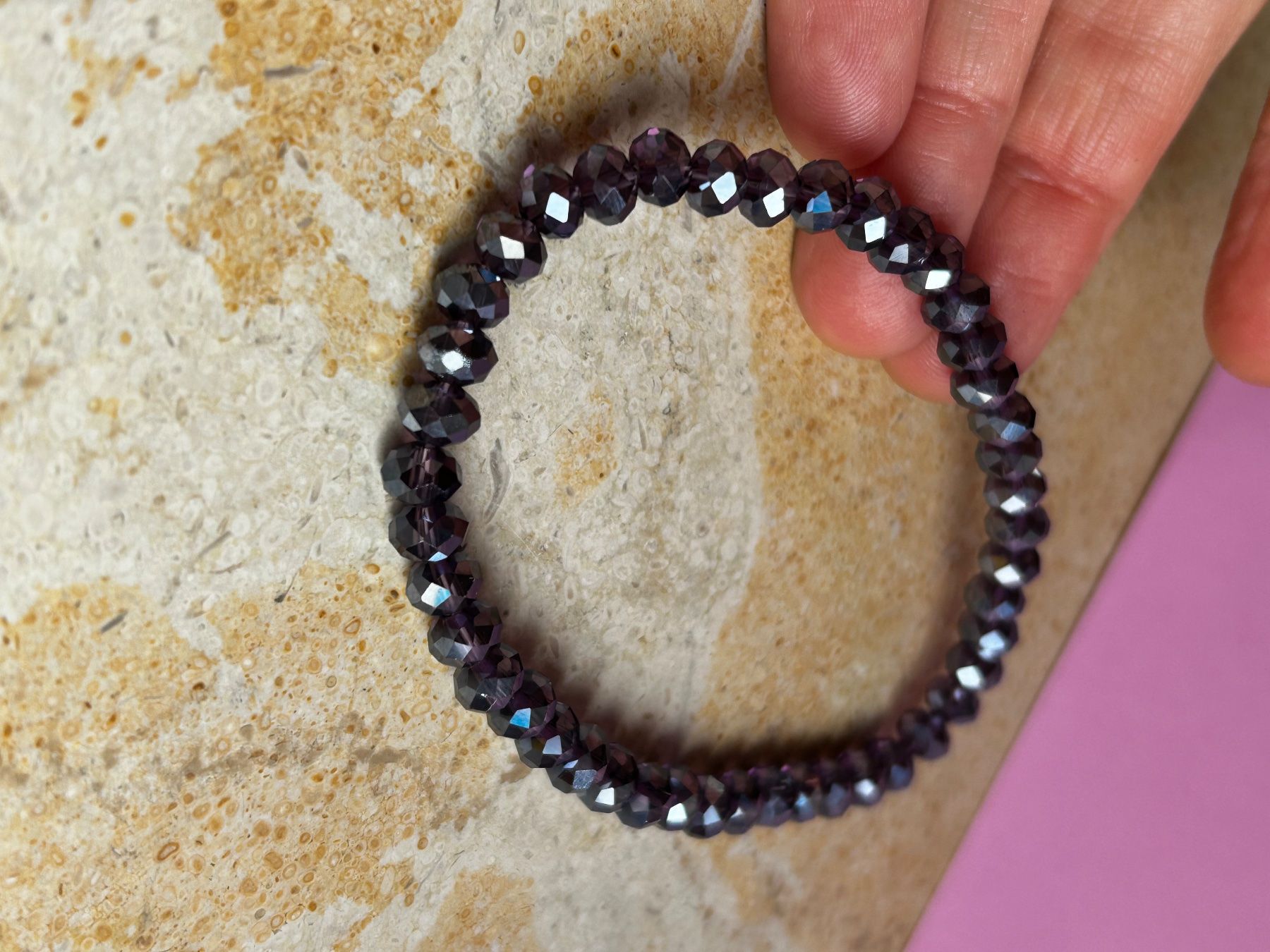 Bracciali & Braccialetti: Armband Regenbogen Schimmer 19cm – Usato da Dittingen venduto da Bijoubelle 7