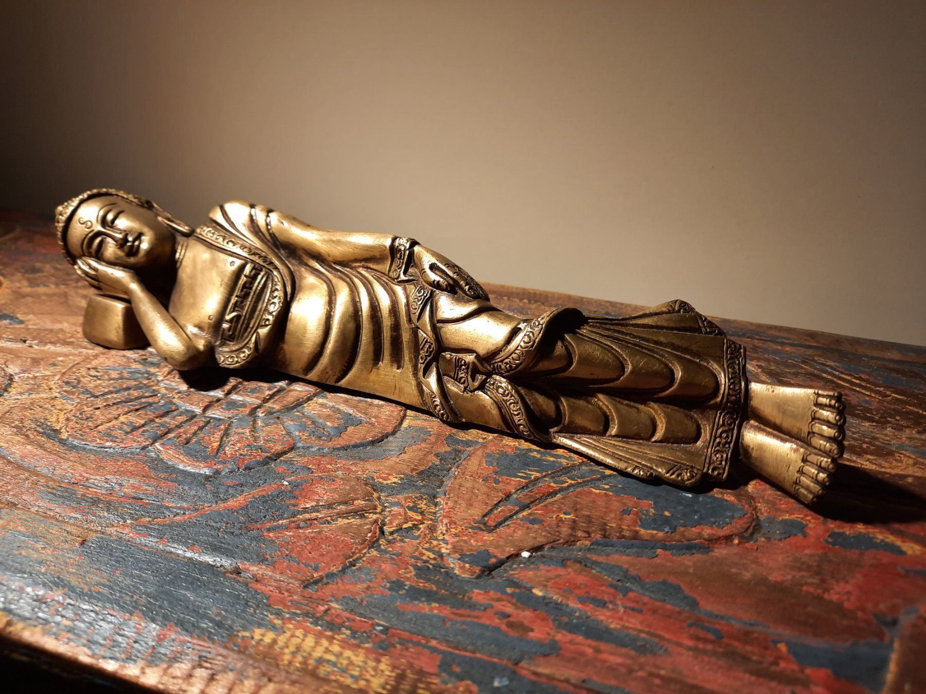 Sculture & Statue: Buddha Messing massiv 27 cm / 1 kg – Nuovo (secondo la descrizione) da Lenggenwil venduto da Unique_ 6