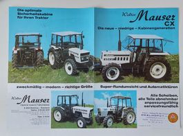 Prospekt Traktor Lamborghini 654 DT