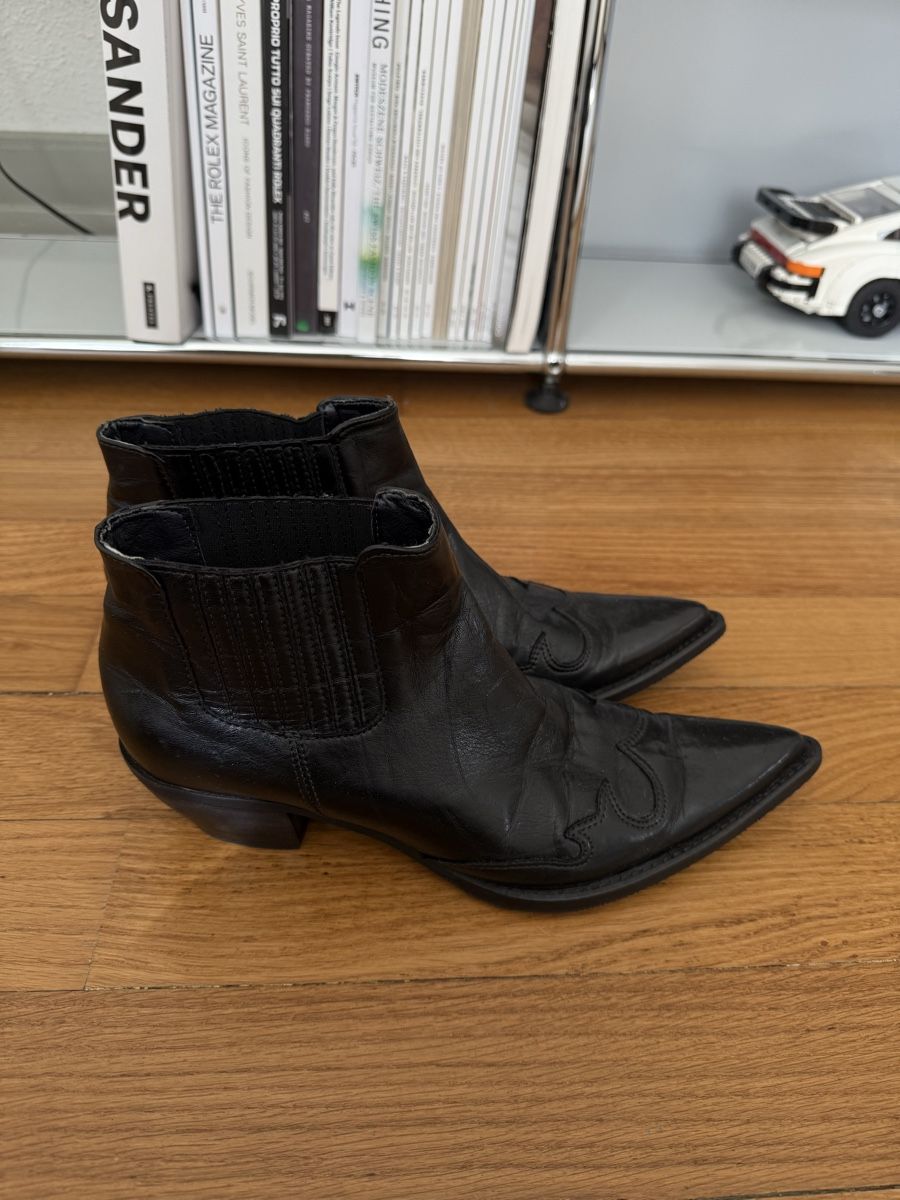 Scarpe da donna: Schwarze Cowboyboots – Usato da Birmensdorf ZH venduto da nin.am 3