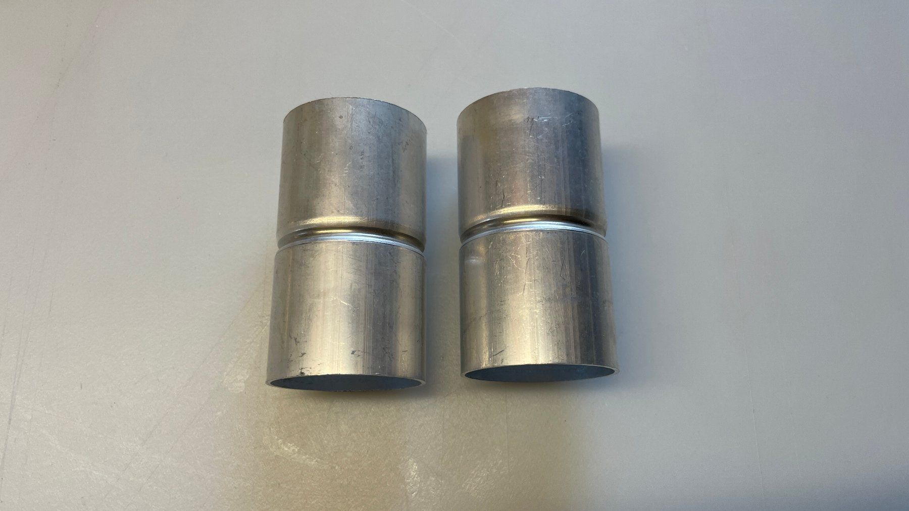 Ferramenta: Aluminium Alu Steckmuffe Rohr AMS-E 40 – Nuovo (secondo la descrizione) da Glattfelden venduto da cybermaxx