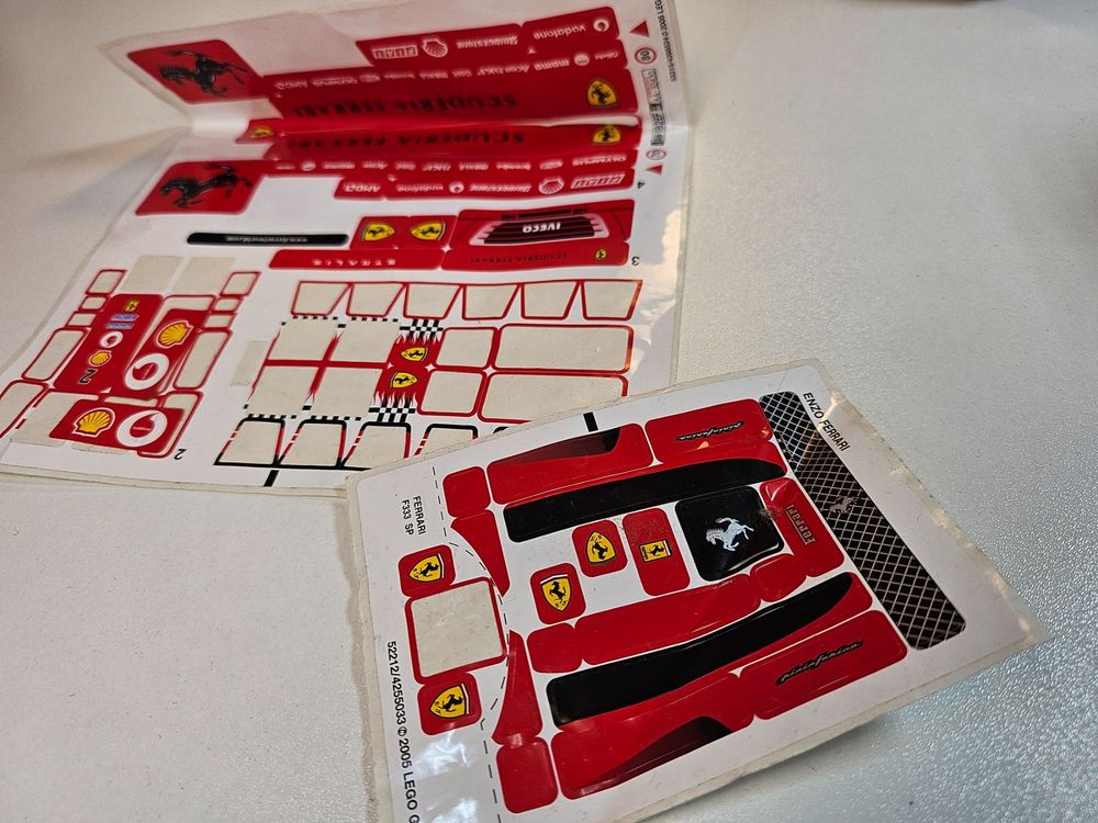 Lego Set 8652 1:17, Enzo Ferrari RAR Jahr 2005 komplett 6