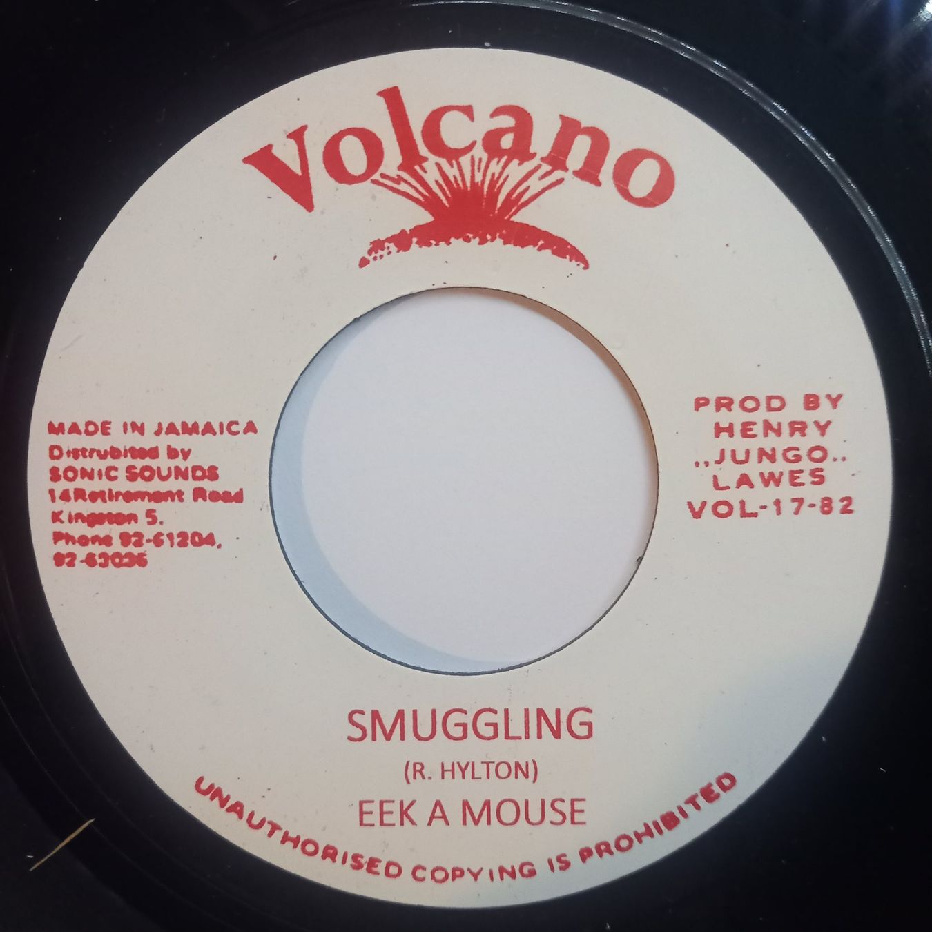 Vinyles: Eek-A-Mouse – Smuggling 7" – Neuf (Voir description) à münchenstein par karl_heinz_krasser