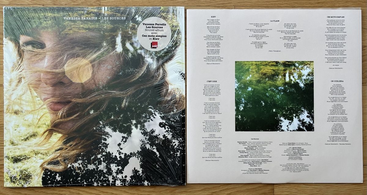 Dischi in vinile: VANESSA PARADIS / LES SOURCES (2018) 180g – Usato da Sarnen venduto da m-basic