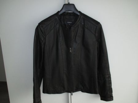 Lederjacke, Nappa, schwarz von McGregor, Grösse 40