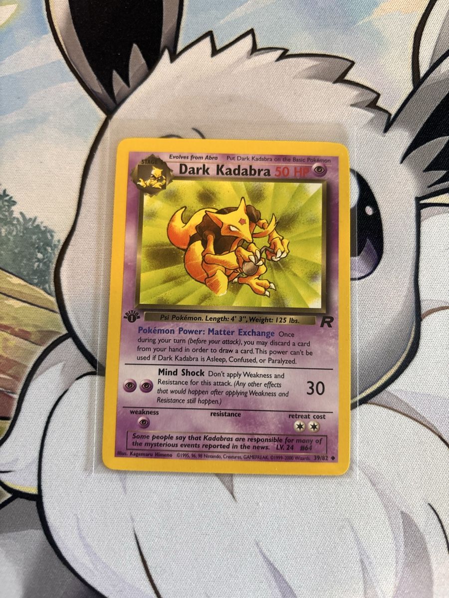 Pokémon Sammelbilder & Trading cards: Dark Kadabra (TR 39) First Edition – Gebraucht aus Regensdorf von sam_qrg5
