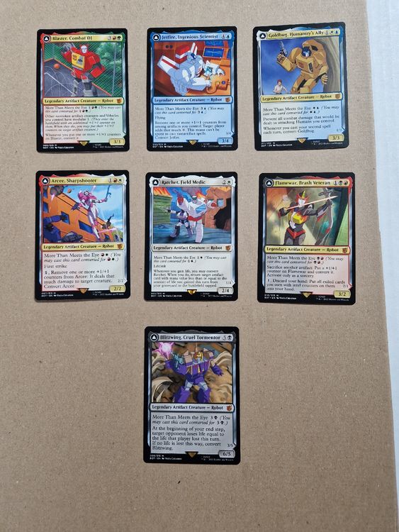 Magic the gathering transformers karten en kaufen auf ricardo