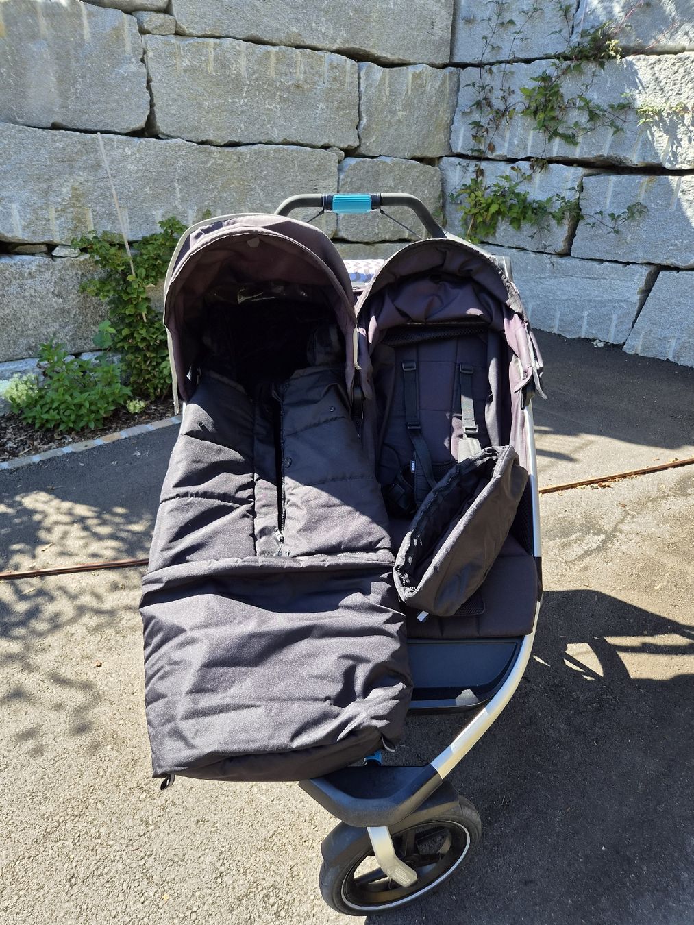 Thule Carrozzine: Thule Urban Glide 2 Double / Doppelkinderwagen – Usato da Schöftland venduto da kosi86 6