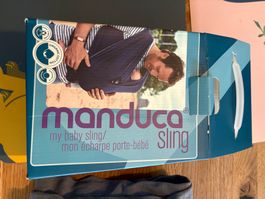 Manduca my baby sling/one size/organic cotton/blue