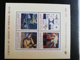 Portugal: Block Kacheln 1985 postfrisch