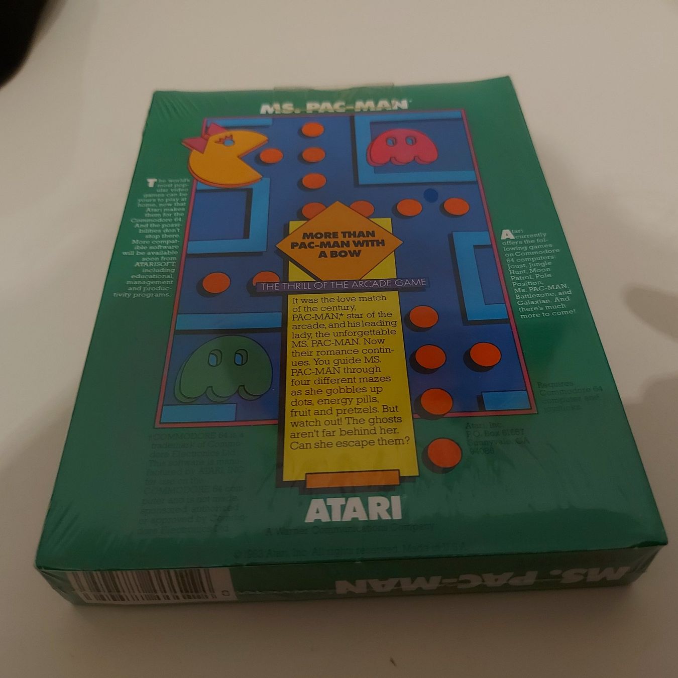 Spiele: MS. Pac-man Commodore 64 C64 Neu in Folie Atarisoft Pac Man – Neu und originalverpackt aus Aarau von Kaesekuchen2000 7
