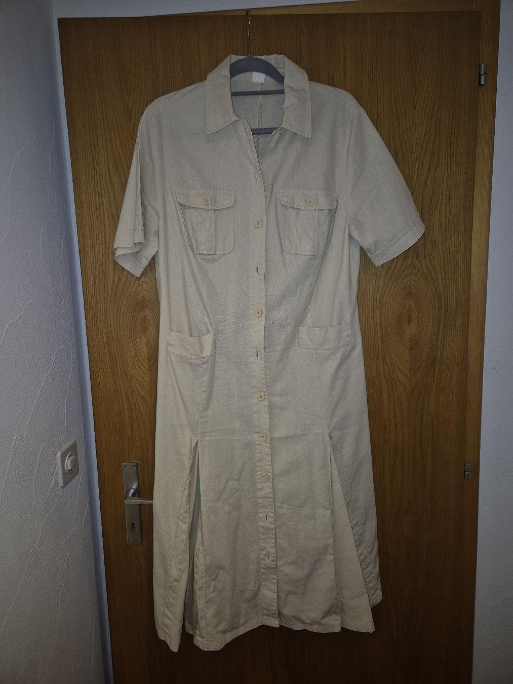 Robes: Leinen Kleid Gr 42 Beige – Neuf (Voir description) à Sils/Segl Maria par ainib