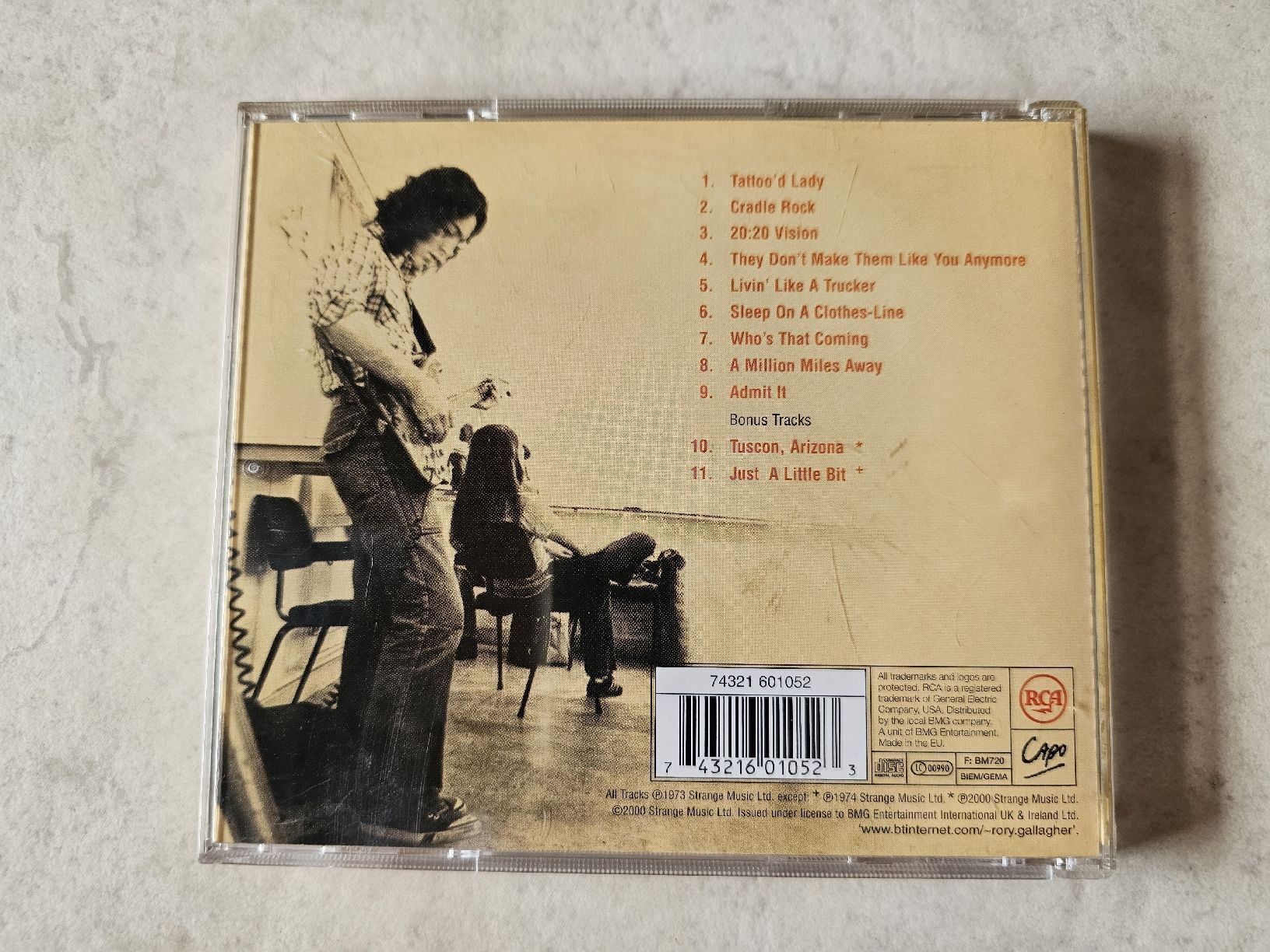 CDs: Roy Gallagher  -  Tattoo – Gebraucht aus Schneisingen von backstore24 1