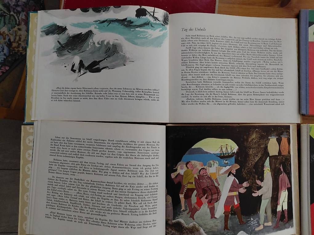Livres: 4  BEA Bücher Kohlenhans/ Robinson 1 & 2 – D'occasion à Zollikerberg par Inhal 1