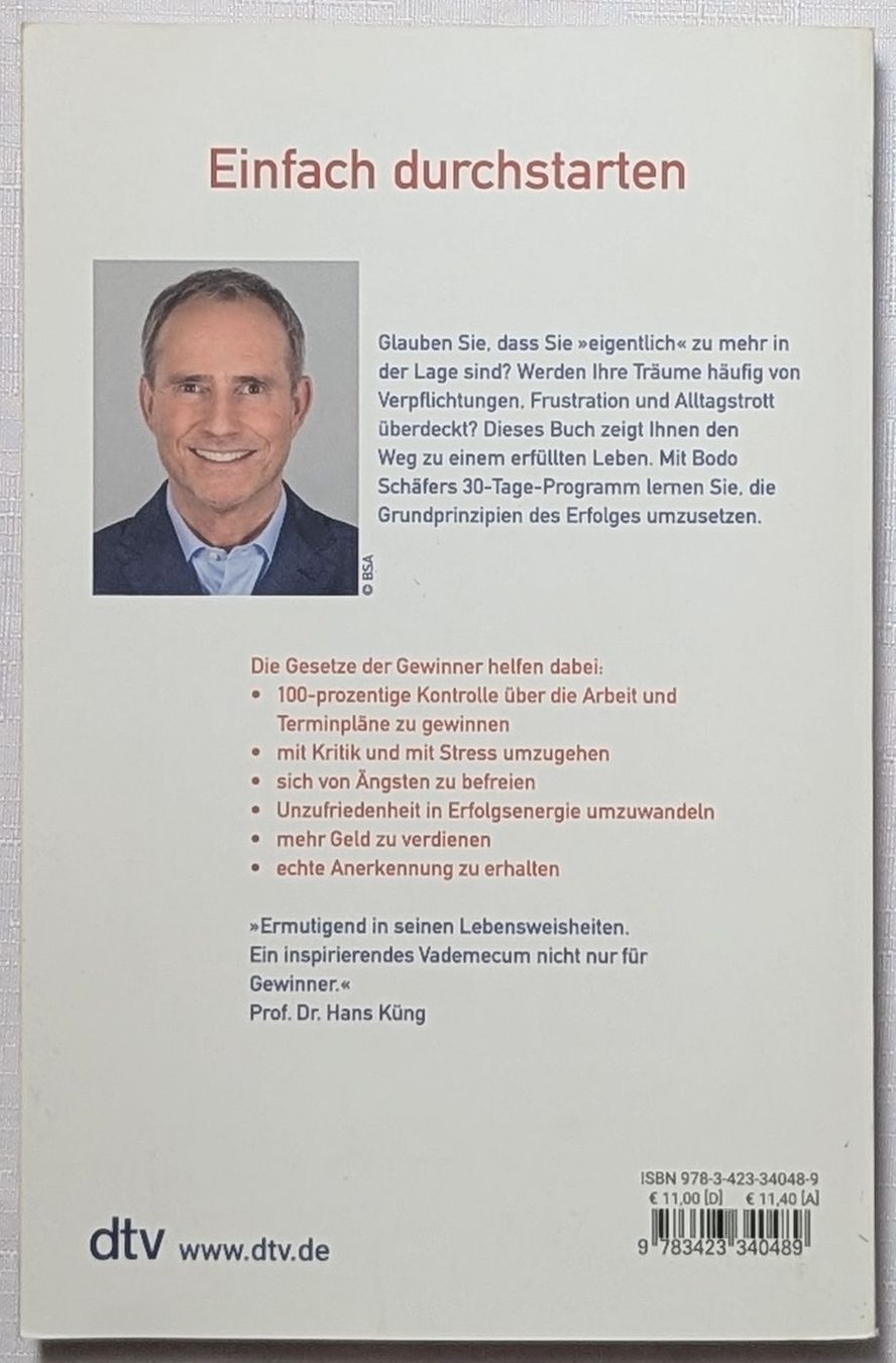 Livres: Die Gesetze der Gewinner - Bodo Schäfer – Neuf (Voir description) à Wängi par ABIZONE-86 1