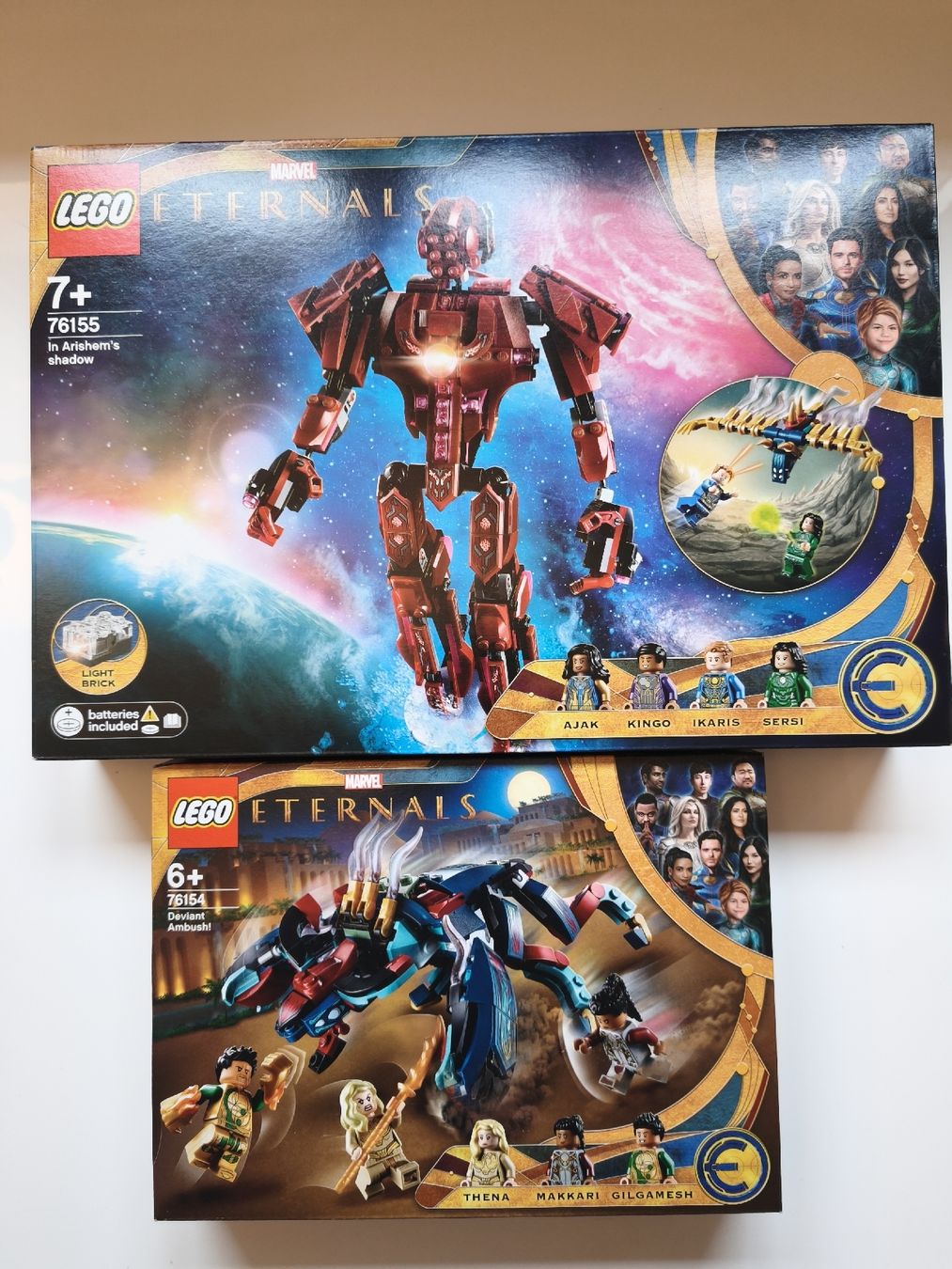 Lego Kit di costruzioni: LEGO Eternals 76155 In Arishem's Shadow & 76154 – Nuovo (secondo la descrizione) da Rüfenacht BE venduto da Morfius
