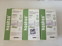 Haakaa Silikon Kolostrum Sammler Set 3er Pack Neu