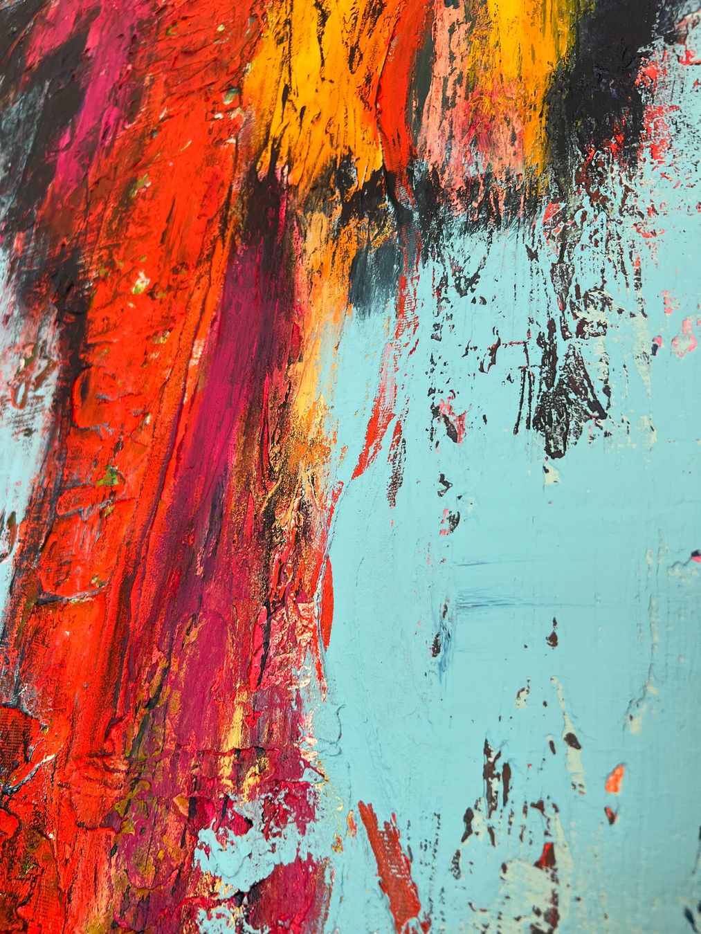 Tableaux: "Gap" 60x80x3,5 cm Gemälde – Neuf avec emballage d'origine à Kreuzlingen par eszanza 9