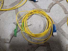 LWL Patchkabel Glasfaserkabel 2m E2000  LC Duplex