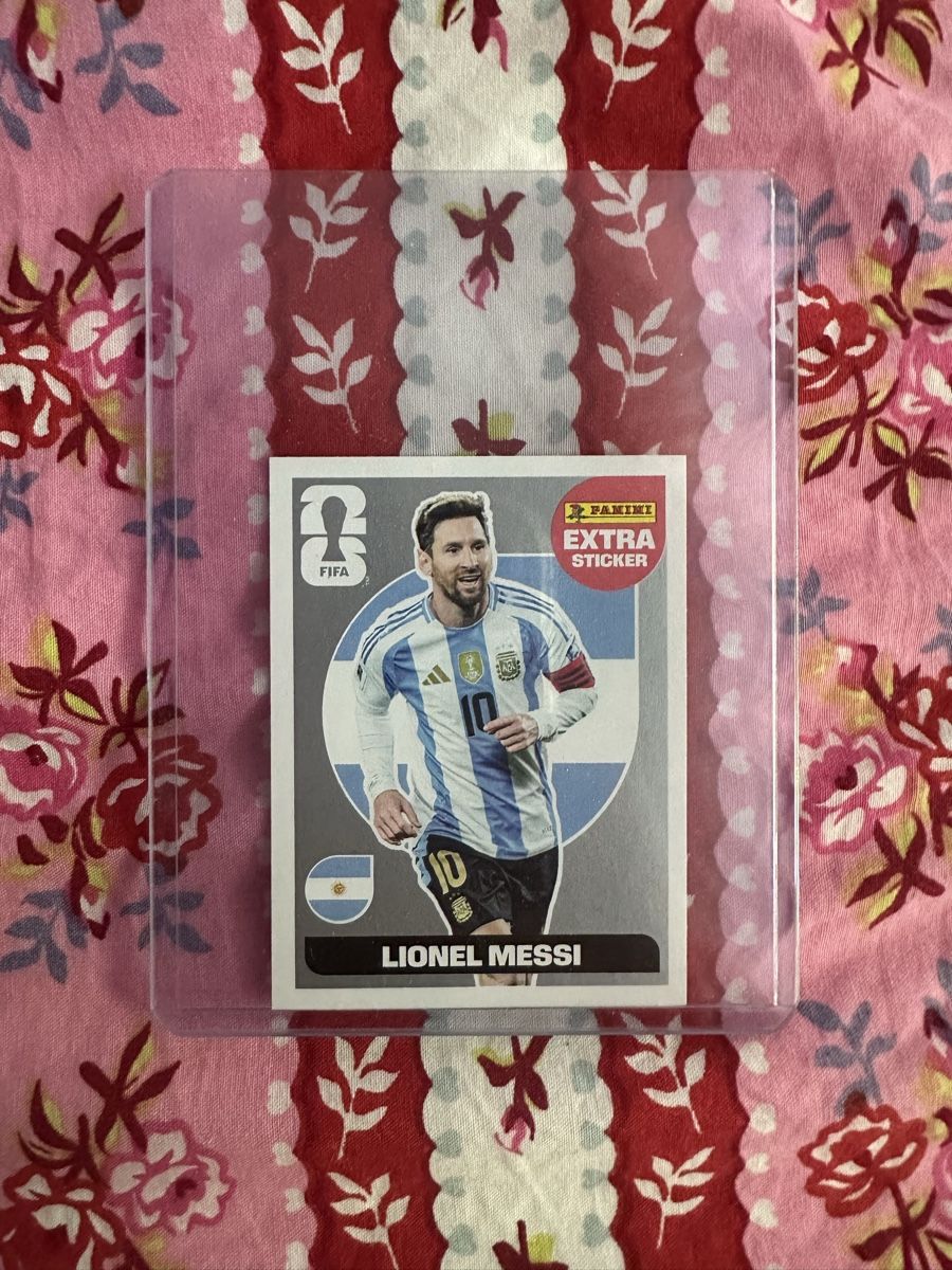 Panini Carte collezionabili: Lionel Messi Panini Extra Sticker 2026 – Nuovo e nell'imballaggio originale da Lausanne venduto da PeixotoBruno
