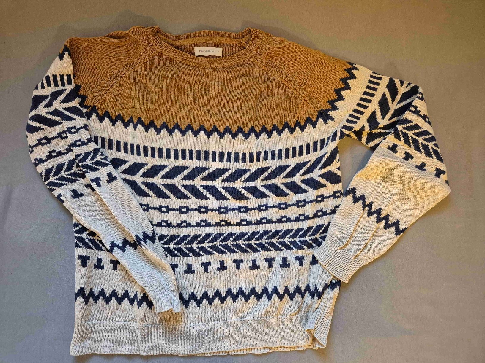Twothirds Maglioni & Felpe: TWOTHIRDS Pullover gemustert Grösse M  – Usato da Wilen (Sarnen) venduto da sevisan 1