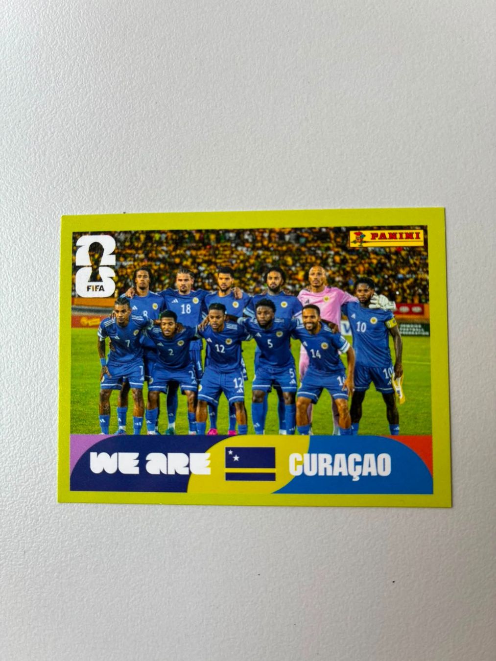 Panini Sammelbilder & Trading cards: Carte panini 2026 - CUW 13 – Neu (gemäss Beschreibung) aus La Neuveville von Ibo2300