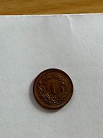 1 RAPPENSTÜCK  SCHWEIZ HELVETIA 1941