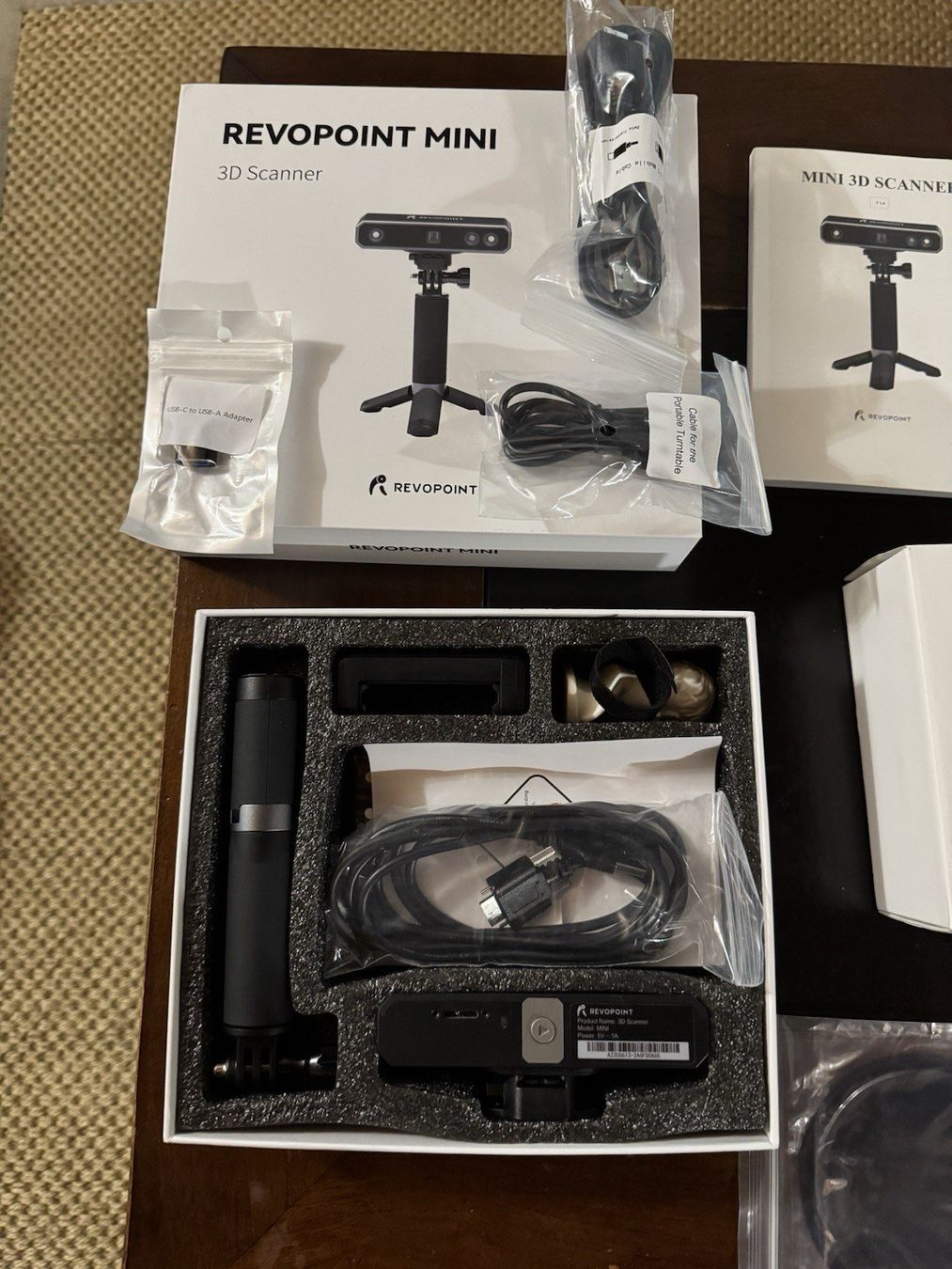 Scanner: Revopoint Mini 3D Scanner mit Portable Turntable neuwertig – Neu (gemäss Beschreibung) aus Gurmels von SwissButch 1