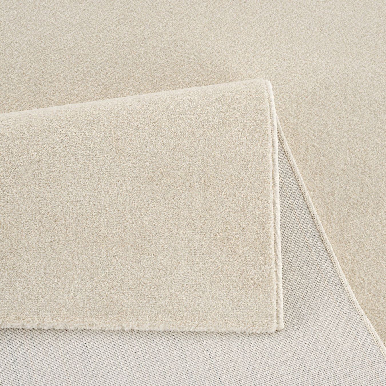 Tappeti: Teppich Uni 9508-Cream, 160 x 230 cm – Nuovo e nell'imballaggio originale da Reinach AG venduto da carpethouse 4