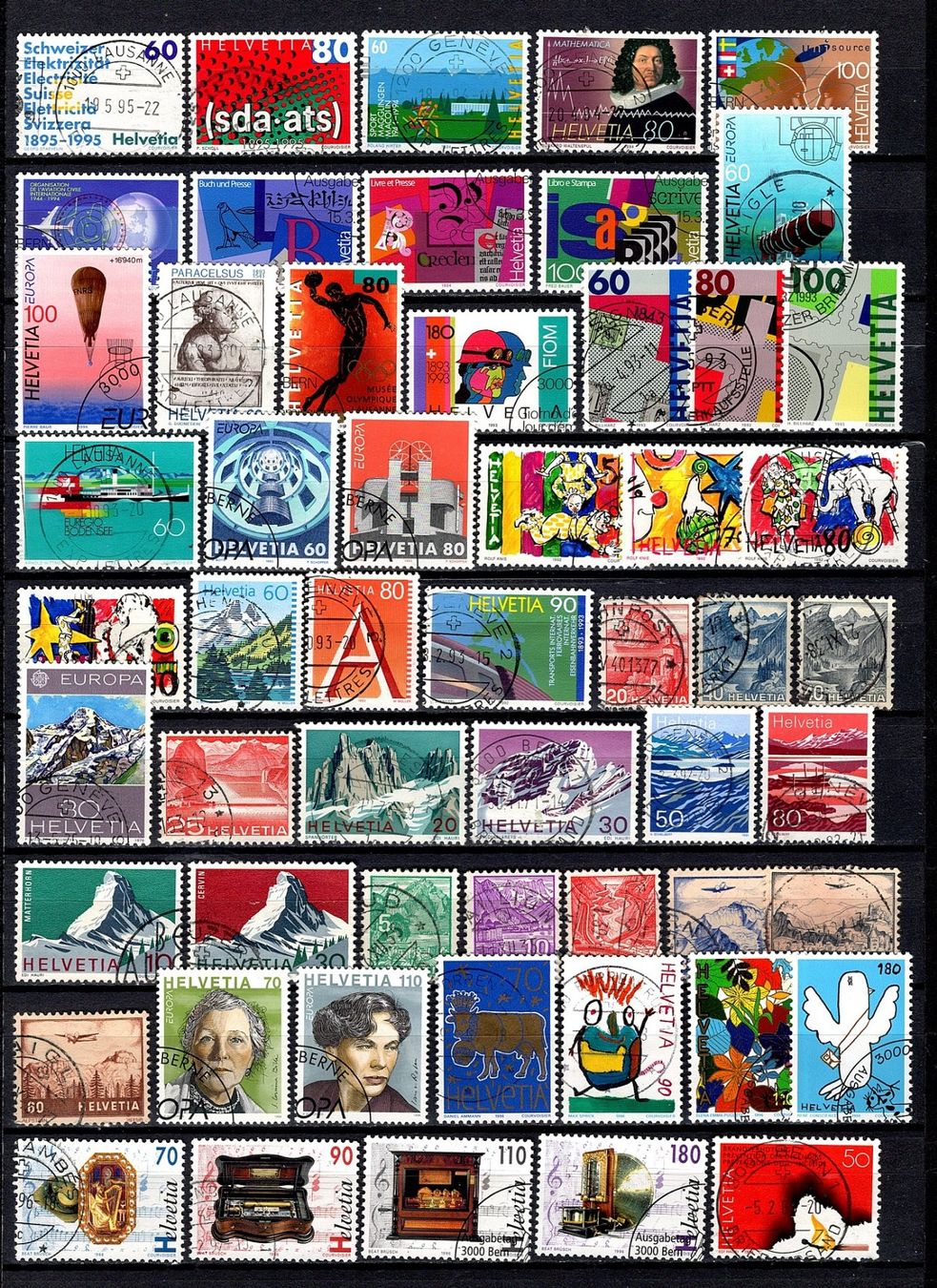 Tous les timbres: Sammlung Schweiz (786) – D'occasion à Burgdorf par blinky01 1