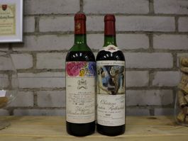 2x Château Mouton Rothschild 1970/1973