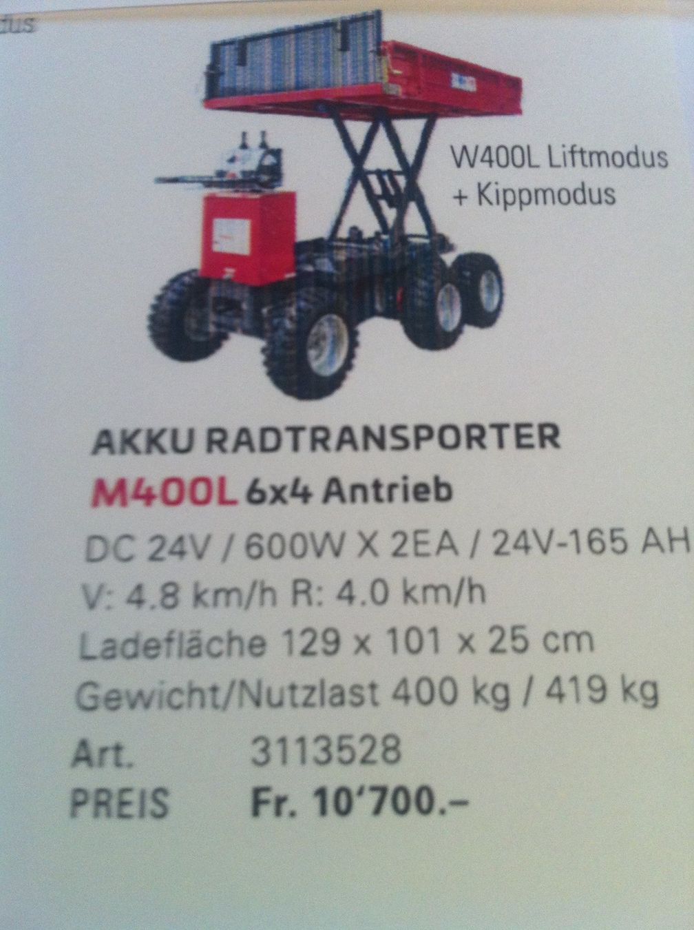 Veicoli commerciali: AKKU - Radtransporter – Usato da Ibach venduto da garagebuerglergmbh 2