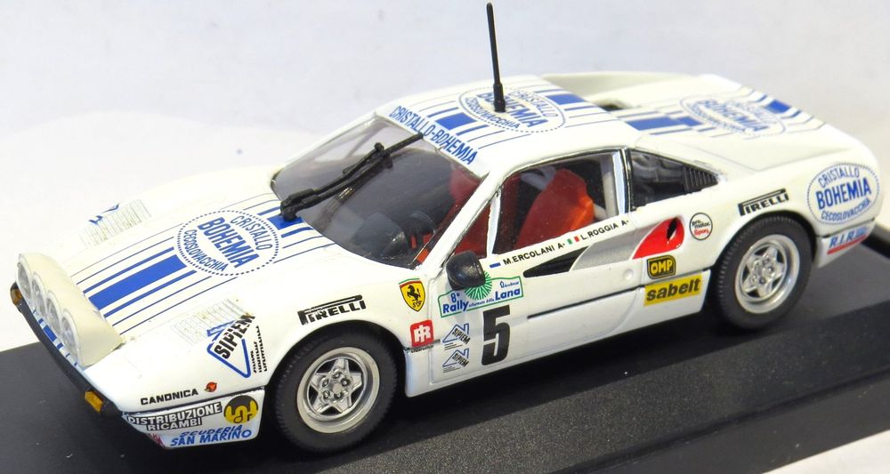 Ferrari 308 GTB Rallye - Transkit El Corte Inglés 1985 - Antonio Zanini - Échelle 1/43