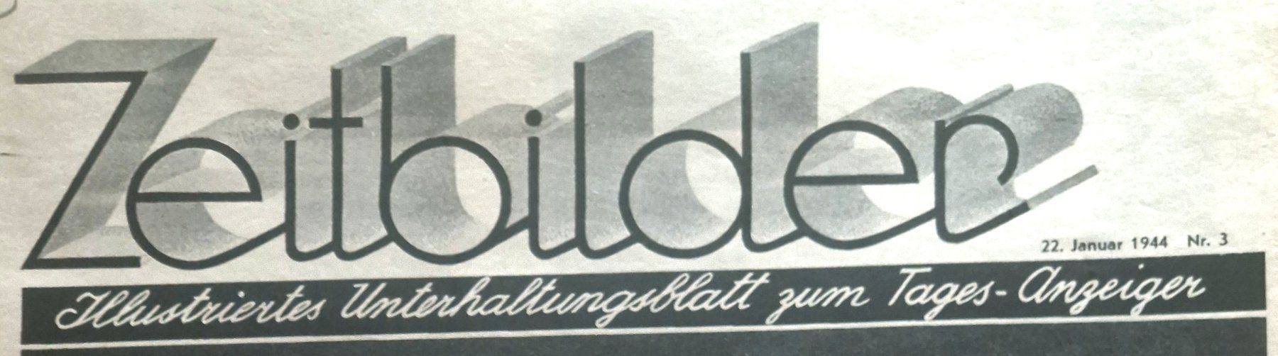 Revues & Magazines: 53 Exemplare Zeitbilder 1944-1951 – D'occasion à Zürich par Sissi-Minouche
