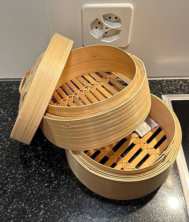Appareils de cuisine: Bambus Steamer / Dämpfkorb – Neuf avec emballage d'origine à Baden par frattelli 1