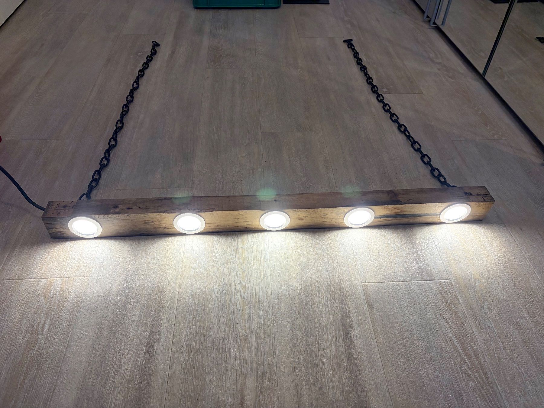 Kronleuchter & Deckenlampen: Esstischlampe Led Hängelampe Echtholz – Neu (gemäss Beschreibung) aus Rutschwil von lionmil 3