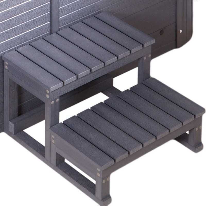 Treppen: 9980 - Outdoor Whirlpool Treppe MASAI – Neu und originalverpackt aus Wallenwil von toesstal-vertrieb 2