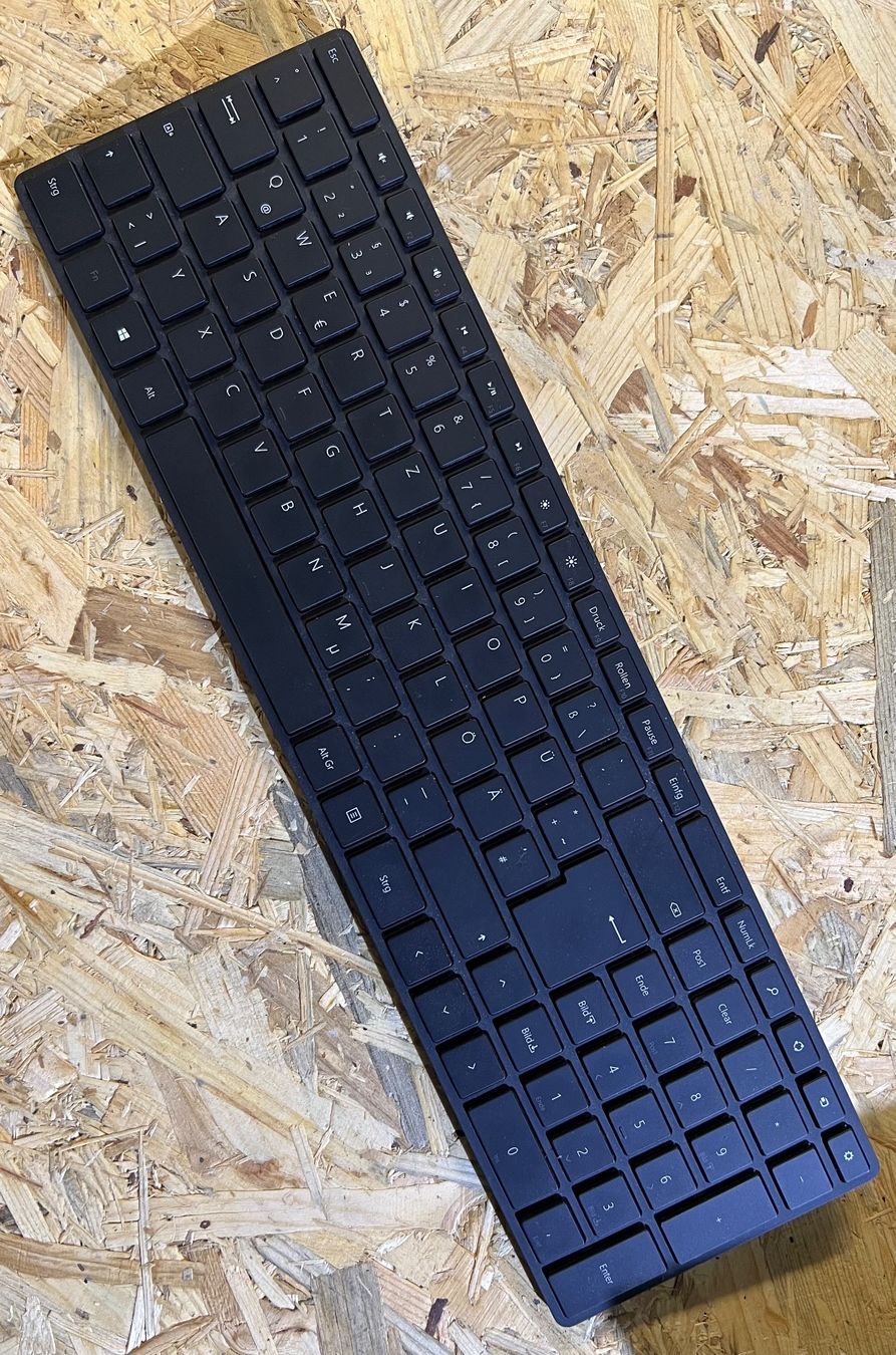 Hewlett Packard Tastaturen: Microsoft Designer Keyboard - Top Zustand - Schwarz! – Gebraucht aus Biel/Bienne von HB13