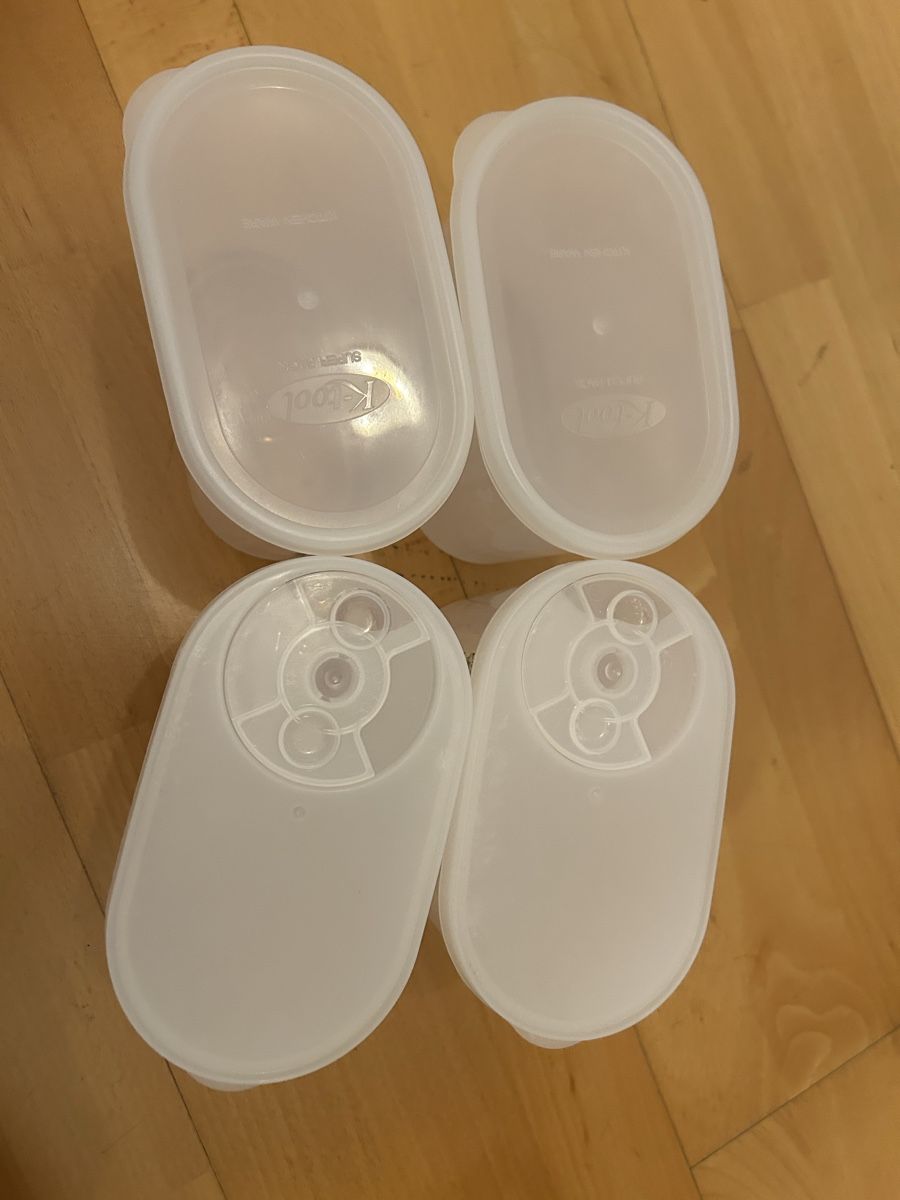 Contenitori & Simili: Storage boxes 1.5Lx4 flour storage dry food storage – Usato da Zürich venduto da arr_vq5w 1