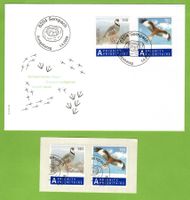 2009 FDC einheimische Vögel + EM Steinhuhn + Rotmilan ET