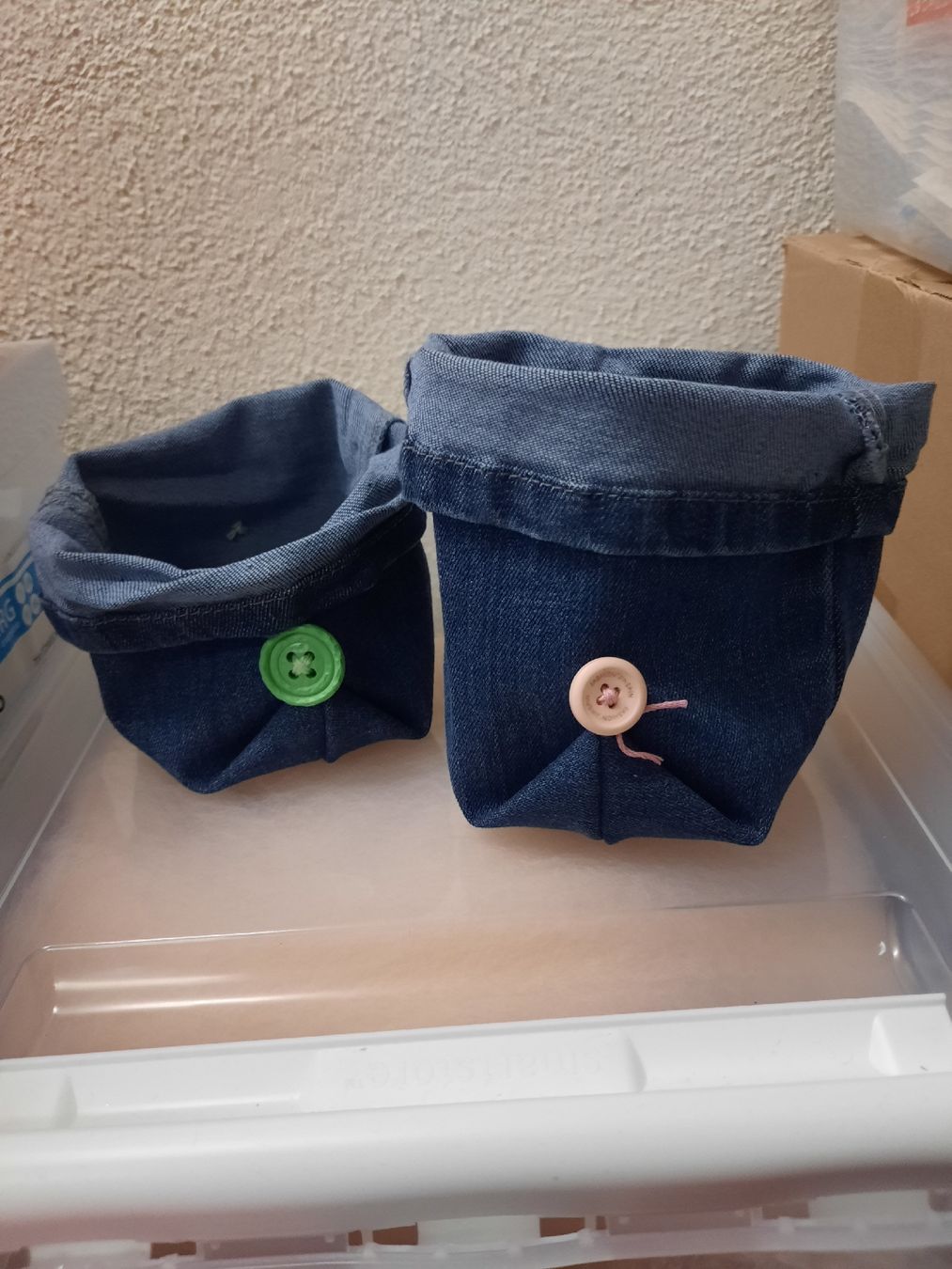 Tutte le decorazioni: 2x Versorgerli aus Jeans neu – Nuovo e nell'imballaggio originale da Basadingen venduto da 7_zwerge