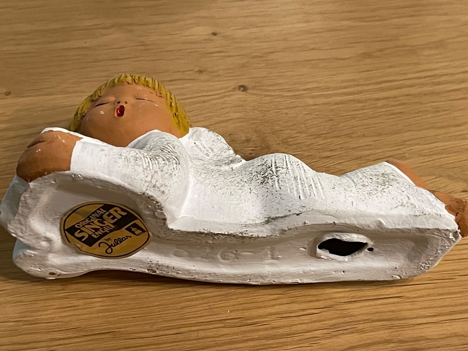 Figuren: 3 Jullar Singer Engel Figuren liegend 14cm – Gebraucht aus Dänikon ZH von Zrhbna 6