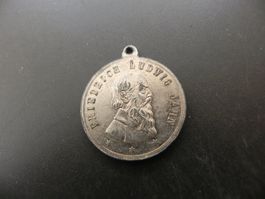Alte Turn Medaille Friedrich Ludwig Jahn